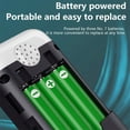 thumbnail image 3 of Graflsoa Portable Breath Alcohol Tester MR688 - Handheld Non-Contact Blow Detection, Black ABS Design, LCD Display, Emergency Light, Battery Powered (AAA Not Included), 3 of 6