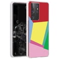 thumbnail image 1 of TalkingCase Slim Phone Case for Samsung Galaxy S21 Ultra 5G, S30 Ultra, (Not S21,S21+), Color Geometry Print, Lightweight,Flexible,Soft, USA, 1 of 7