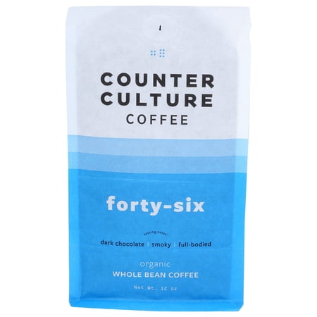 Counter Culture Coffee Forty Six Blend Dark Chocolate, Smoky Whole Bean Coffee