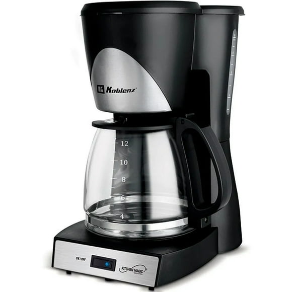 Cafetera KOBLENZ CKM-212 IN 12Tazas Negro 00-0601-00-5