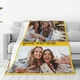 thumbnail image 3 of Custom Blankets with Photos Personalized Picture Blankets Using My Own Photos Custom Blanket Gifts for Boyfriend/Girlfriend/Wife/Husband, Birthday Valentines, 3 of 6