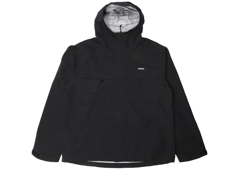 Supreme Men's Mitchell & Ness NCAA Hooded Stadium Jacket Black