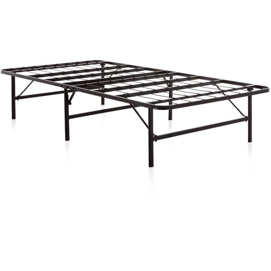 Weekender Folding Metal Platform Bed Frame, Multiple Sizes