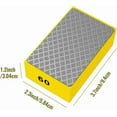 thumbnail image 3 of 1 Pcs Diamond Hand Pad Sanding Block Sharp Glass Grinding Polishing Pad Sanding Block Foam Backing Hand-Held Sanding Block for Sanding Polishing Marble Tile Ceramics (60#), 3 of 7