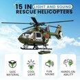 thumbnail image 2 of Helicóptero militar de juguete CSDCSD verde para niños de 2 a 6 años, 2 of 7
