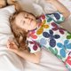 thumbnail image 5 of Fotbe Colorful Butterflies Pijama Estampada de 2 Piezas para Niños – Ropa de Dormir de Manga Corta Cómoda para Niños y Niñas, Camiseta y Shorts de Algodón-XX-Large, 5 of 6