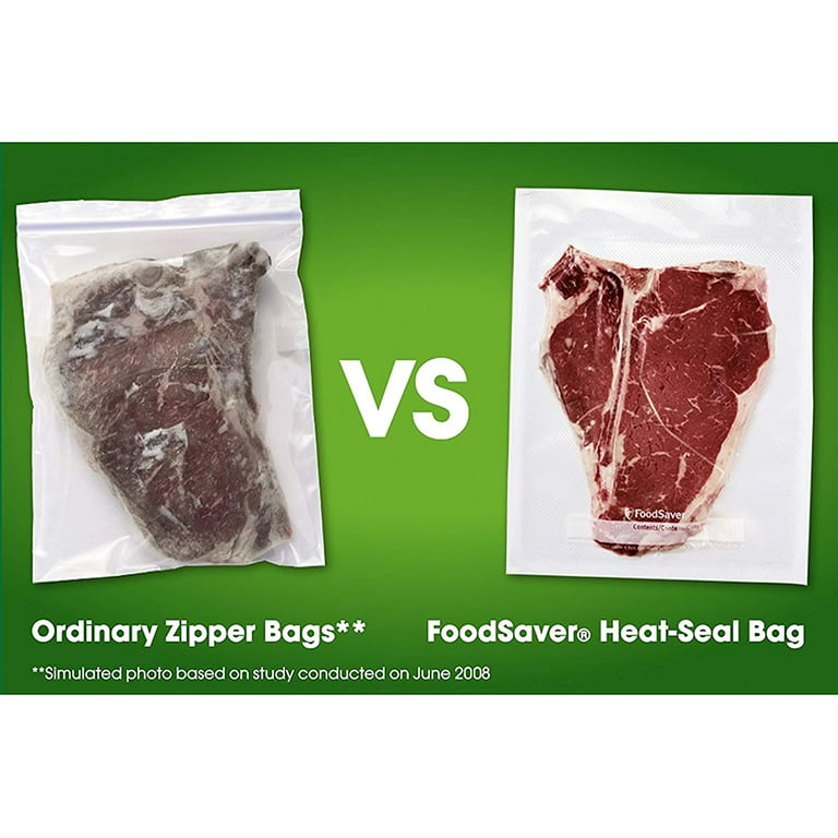 Food Saver Vacuum Sealer Bags 100Quart 8x12Inch+100Pint 6x10Inch Seal a  Meal Commercial Grade BPA Free Heavy Duty