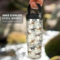 thumbnail image 2 of 30 oz Horse Tumbler with Handle Gifts for Horse Lover Funny Cool Birthday Gift 30oz Stainless Steel Travel Cup Mug Water Bottle, 2 of 6
