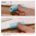 thumbnail image 4 of Uxcell 1.9 x 0.64inch Clips para Sábanas de Cama, Sujetadores de Fundas de Colchón, Color Gris, 1 Set (12 Piezas), 4 of 5