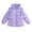 Purple, variant on Yuanyu Toddler Girl Light Puffer Jacket Hoods Kids Baby Fleece Coat Winter Warm Outwear 1-6 Years