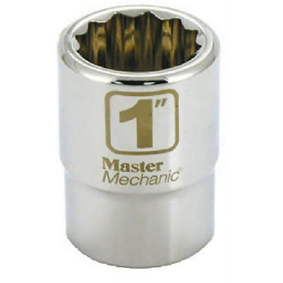 Apex Tool Group 351213 0.75 in. Drive Master Mechanic 1 in. 12 Point Socket