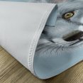 thumbnail image 5 of Ambesonne Animal Place Mats Set of 4, Fluffy Forest Creature, Standard Size, Pale Blue, 5 of 6