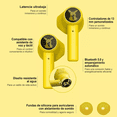 thumbnail image 2 of Audífonos In-ear inalámbricos Bluetooth BLOOSOM de Pokémon Pikachu, 2 of 4