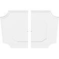 thumbnail image 2 of 36"OD x 1"ID x 21 1/2"C x 1"P Locke Architectural Grade PVC Contemporary Ceiling Medallion, Two Piece, 2 of 11