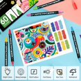 thumbnail image 4 of Marking Pen FUMILE Set de pintura acrílica de doble punta de 60 colores, 4 of 7