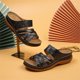 thumbnail image 5 of Nuevas sandalias de tacón de cuña para mujer, pantuflas cruzadas huecas cosidas, zapatos de masaje para mujer Wmkox8yii ytu5856, 5 of 7