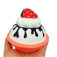 thumbnail image 3 of y Strawberry ice cream Scented Charm Slow Rising Stress Reliever Toy, 3 of 5