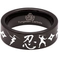 thumbnail image 5 of Ninja Tungsten Carbide Ring, 5 of 9