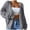 Grey, variant on Sweaters for women Women Casual Long Sleeve Knitted Open Front Fashion Loose Elegant Warm Oversized New Knitted Sweater Cardigan christmas sweater women