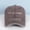 Brown, variant on Art is for everybody Letter Embroidered Color Block Trucker Hat Unisex Adjustable Cotton Breathable Fashion Cap for Travel Daily Wear
