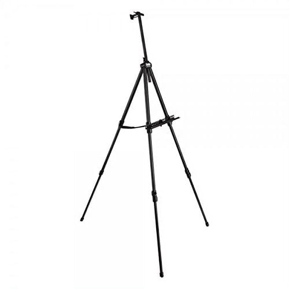 Soho Urban Artist Plein Air Aluminum Easel & Carry Bag - Art Supplies, Stand for Sign or Painting - Adjustable Height 24"-66.14" - Lightweight Travel Design, Secure Canvas Holder