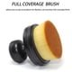 thumbnail image 2 of Brocha de maquillaje para base, brocha de viaje Kabuki para rostro y cuerpo, brochas de maquillaje grandes de cobertura completa para mezclar cosméticos líquidos, crema o polvo impecable, 2 of 7