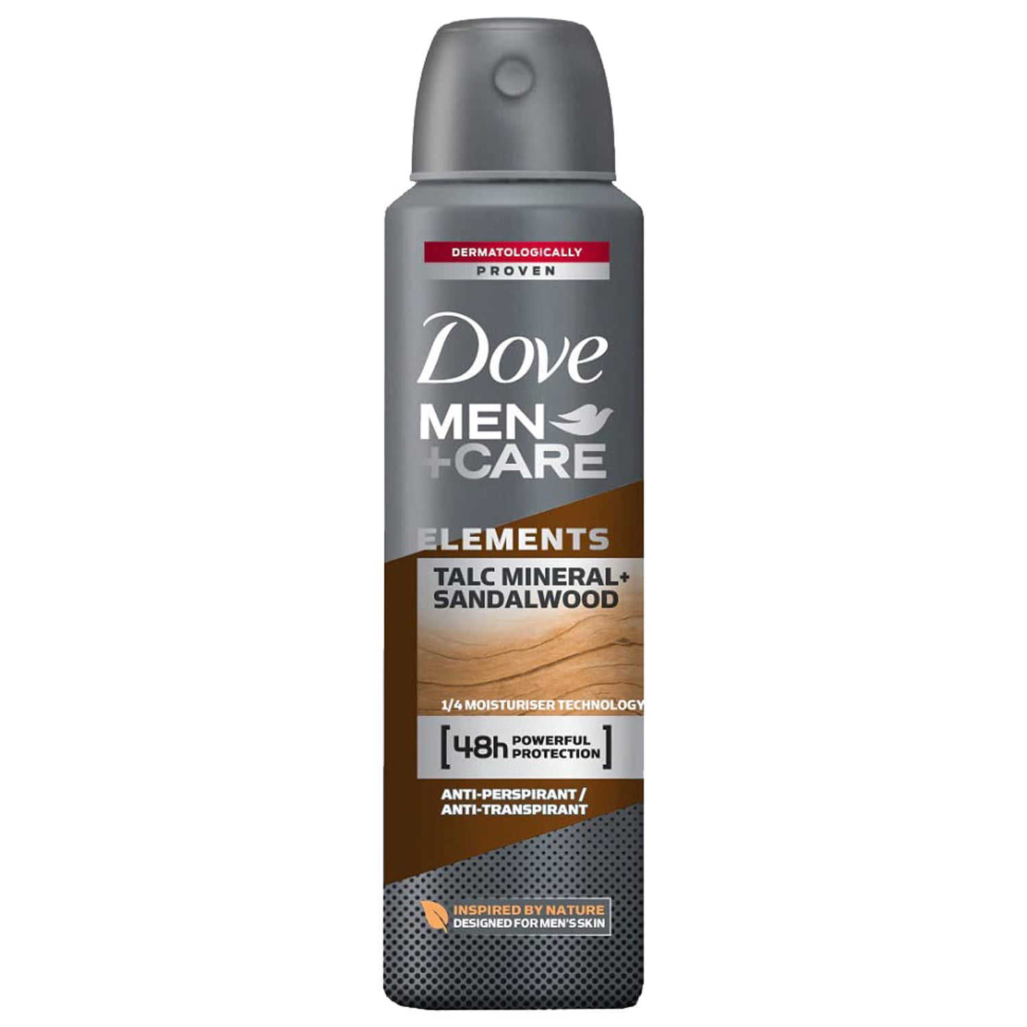 Dove Men+ Care Dry Spray Antiperspirant Deodorant 150 mL, Each 5 Fl Oz (Pack of 6) Total 30 Fl Oz (Scents May Vary)