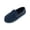Navy Blue, variant on Microterry and Waffle Travis Moccasin Slipper (Men)