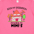 thumbnail image 4 of Inktastic Book My Reservation I'm Going to Mimi's- House Boys or Girls Baby T-Shirt, 4 of 5