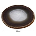 thumbnail image 7 of Dream Lifestyle Natural Agate Coasters for Drinks, Geode Stone Coasters Agate Slices Gemstone Drinkware Bar Glass Coasters for Coffee Table, Agate Decor for Home Housewarming Gift Birthday, 7 of 7