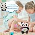 thumbnail image 4 of Panda Plush Toy, Breathing Glowing Plush Doll - with breathing function, glowing design, plays lullabies, soothes sleep, supports early learning, soft plush - for babies, toddlers, kids, sleep/play,, 4 of 5