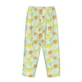 thumbnail image 5 of Daiia Tree Palms Lemon Women's Sleep Pant with Pockets and Drawstring,Pajama Pants-Small, 5 of 9