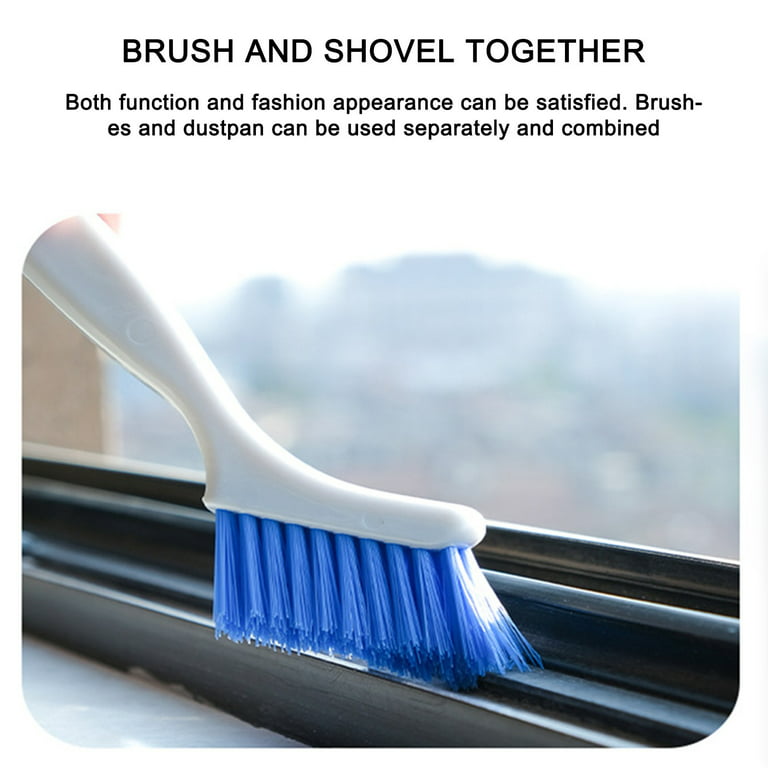 2Pcs Crevice Gap Cleaning Brush, Hard Bristle Brushes for Small Spaces  Cleaning