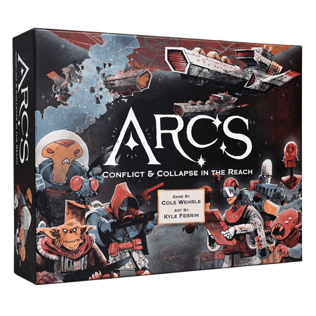 Leder Games Arcs: Conflict & Collapse in The Reach - 2 to 4 Players, Ages 14+