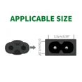 thumbnail image 6 of 5Ft Ac Power Cord Cable Lead For Amazon Fire Smart Tv Omni 43 50 55 4-Series 4K, 6 of 6
