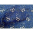 thumbnail image 4 of oneOone Coton Popeline Feuilles & Imprimé Floral BTY 42 Pouces de Large, 4 of 4