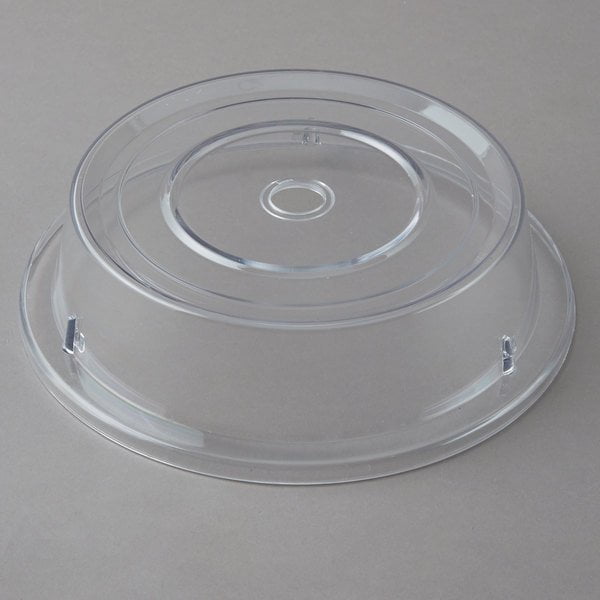 Clear Polycarbonate Plate Covers -- 12 per case