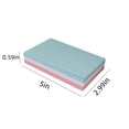 thumbnail image 3 of Anuirheih 3 Pads Lined Notes 3x5inch Self Notes Pad Colorful Rectangle Notes for Office, Home, 150 Sheets/Pad, 3 of 6