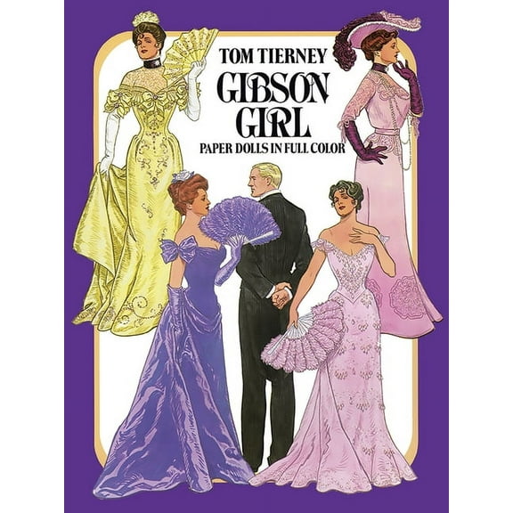 Dover Victorian Paper Dolls Gibson Girl Paper Dolls, (Paperback)