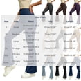 thumbnail image 4 of Lutiedan Flare Leggings for Women Soft High Waisted Yoga Bootcut Leggings Casual Stretch Athletic Gym Bell Bottom S-3XL, 4 of 6