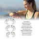 thumbnail image 3 of Consejos De Reemplazo De La Auricular De Silicona Consejos De Auriculares Deportivos Consejos De Auriculares Reducción De Ruido Ajuste Soft Suave Con 3 Tamaños S M L Para, 3 of 7