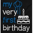 thumbnail image 2 of My Very First Birthday One Year Old Romper Boys or Girls Infant Baby Brisco Brands 6M, 2 of 6