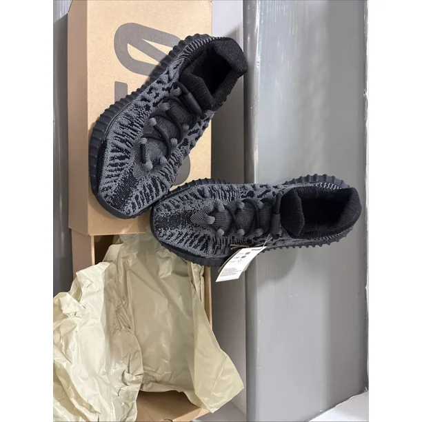 Adi - das Yeezy 350 V2 Cmpct Slip On Mens Black Sneakers Casual Shoes IG9606