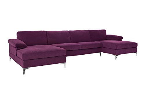 eggplant chaise lounge