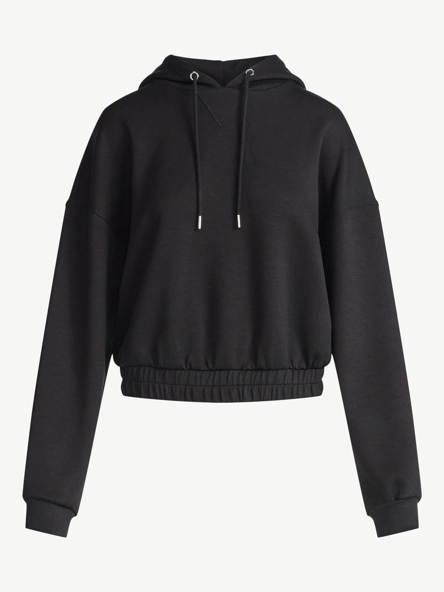 Scoop Women's and Women's Plus New Scubaknit Pullover Hoodie, Sizes XS-4X