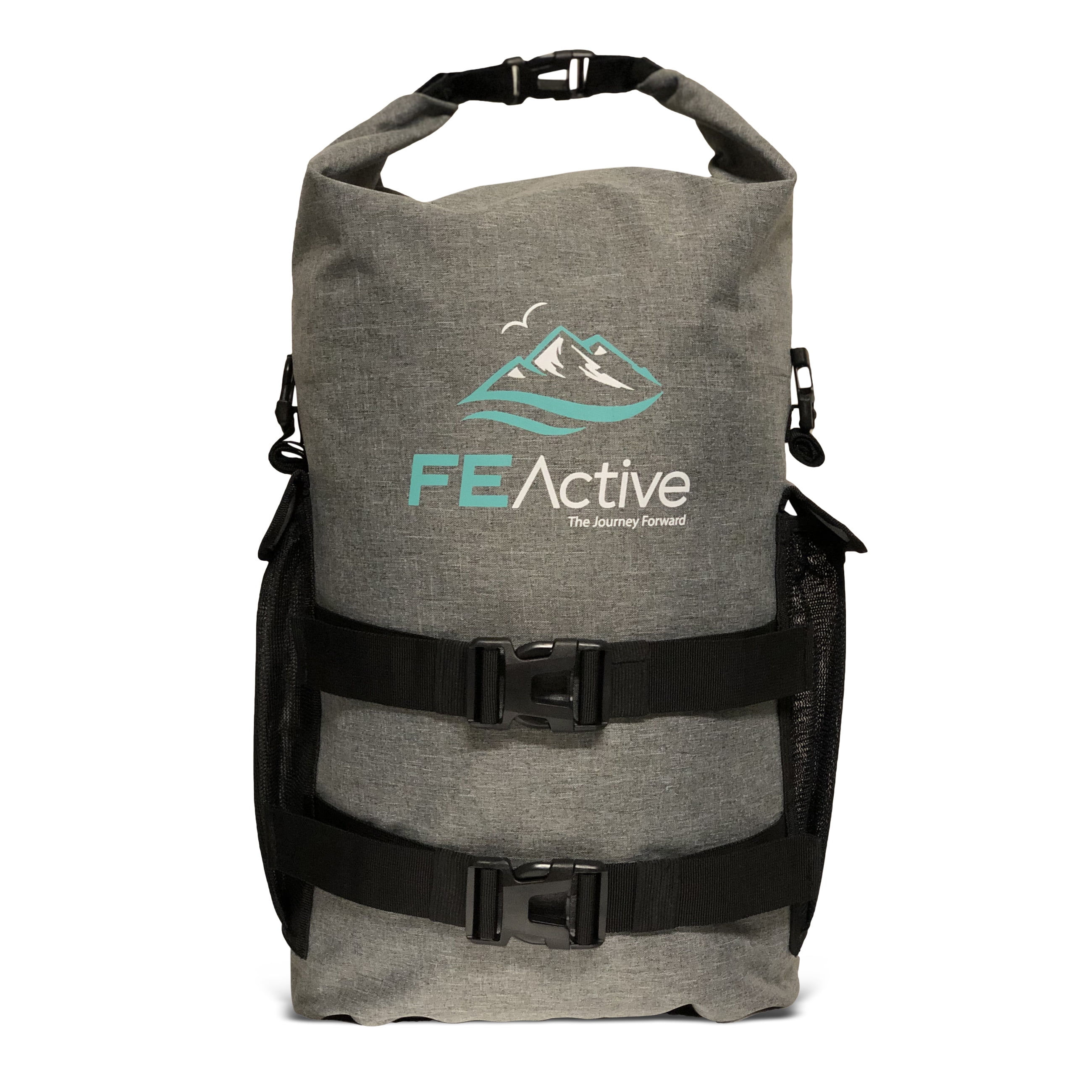Waterproof Backpack Padded Sleeve 25L Dry Bag Travel Cycling Hiking Kayaking 