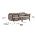 thumbnail image 2 of Mainstays Basic Design Convertible Futon, 2 of 12