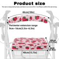 thumbnail image 6 of HELLHERO Rooster Sunflower Seat & Backrest Cover Set Back Rest Covers Washable for Seniors Men Women Stretchable Material Easy to Clean for Non-Slip Cover for Elder, 6 of 7