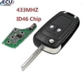 thumbnail image 1 of 2 Buttons 433mhz With Id46 Chip Remote Control Key Fob For Chevrolet Aveo Cruze Orlando Hu100 Blade, 1 of 5
