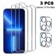 thumbnail image 1 of 2 Piezas Mica Cristal Templado Para iPhone 13 /13Pro/13Pro Max, 1 of 5
